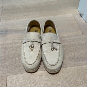 Loro Piana Beige Loafers